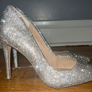 Steve Madden Daisie pointed toe pumps, crystal